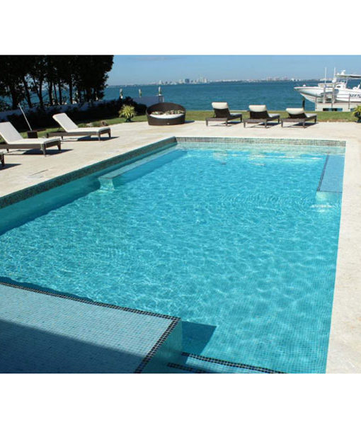 mosaico piscina relajarse agua revestimiento chile feliz relax